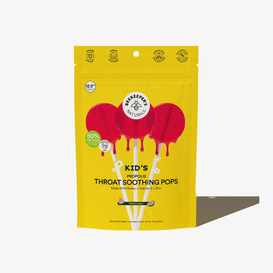 Kid’s Throat Soothing Lollipops - Watermelon