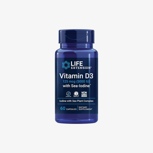 Vitamin D3 with Sea-Iodine