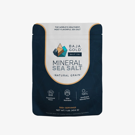 Mineral Sea Salt - Natural Grain Crystals