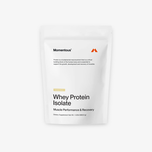 Grass Fed Whey Protein Isolate Powder - Vanilla