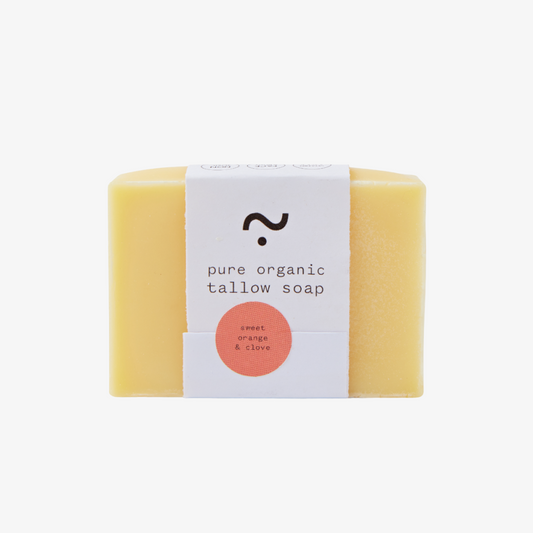 Pure Organic Tallow Soap - Sweet Orange & Clove