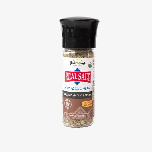 Organic Garlic Pepper Grinder