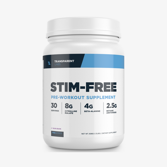 Stim Free Pre Workout - Sour Grape