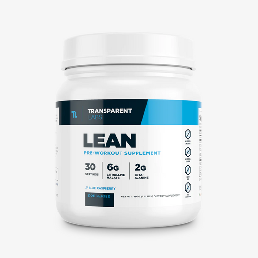 Lean Pre Workout - Blue Raspberry