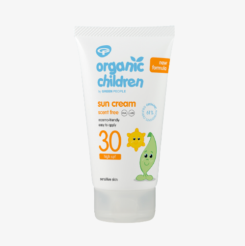 Organic Children Scent Free Sun Cream SPF30