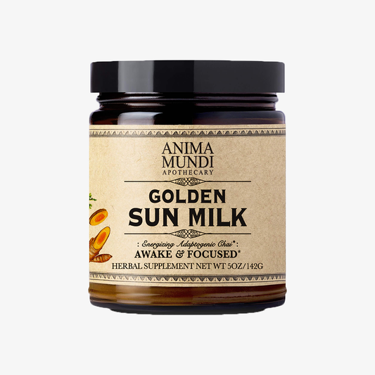 Golden Sun Milk | Energizing Adaptogenic Chai