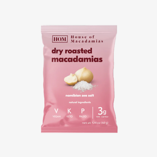 Roasted Macadamia Nuts with Namibian Sea Salt