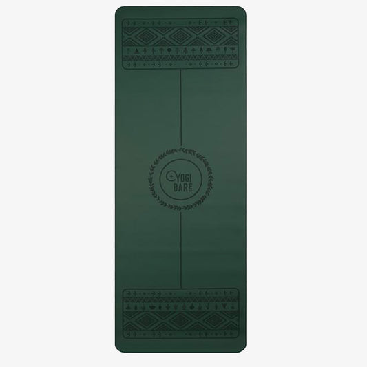 Wild Paws Natural Extreme Grip Yoga Mat - Green