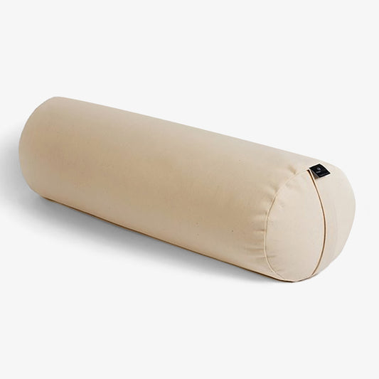 European Organic Buckwheat Bolster - Natural White